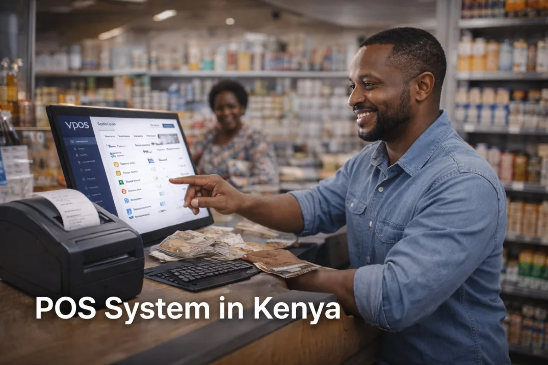 Retail inventory records and stock reports displayed in a point-of-sale system